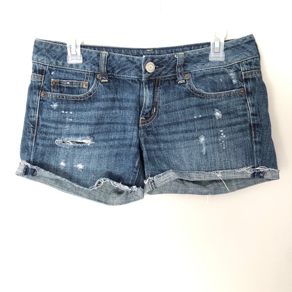 size 4 denim shorts